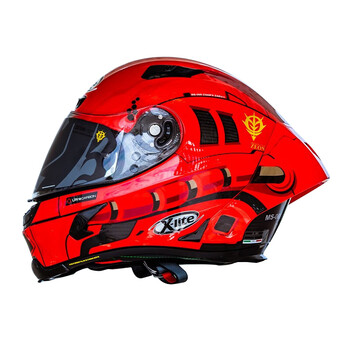 意大利nolan xlite x803rs摩托赛车头盔扎古高达联名款碳纤维赛道跑盔