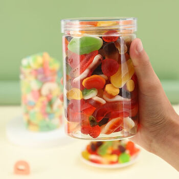 软糖qq糖果儿童小零食各种各样酸砂多种混合混装酒店糖果500g罐装酸砂