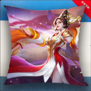 王者荣耀王昭君凤凰于飞抱枕精灵公主武则天女帝长抱枕头靠垫周边