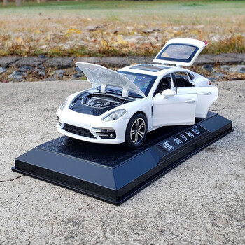 送男女友1:18保时捷帕拉梅拉合金汽车模型仿真金属收藏摆件礼物玩具车
