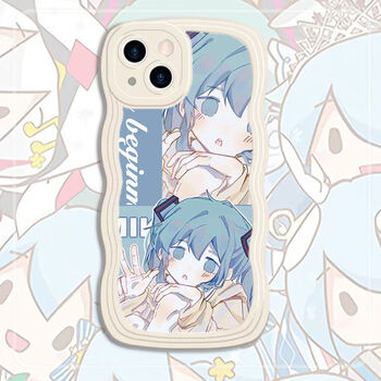 适用二次元初音未来动漫苹果12手机壳iphone13华为oppovivo软壳11