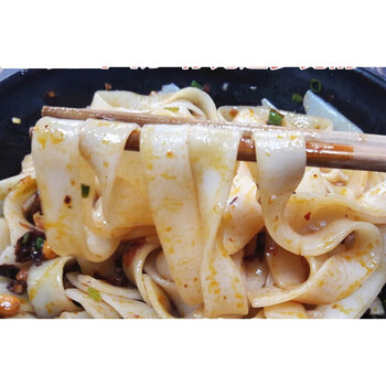 德祥隆大宽干米皮3斤贵州特产米粉扁粉宽米粉早晚餐小吃油辣椒