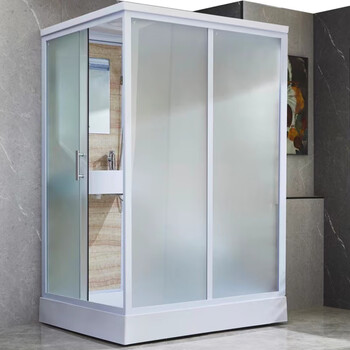 间移动隔断玻璃浴房集成卫浴干湿分离浴室淋浴间简易厕所集成浴室k2
