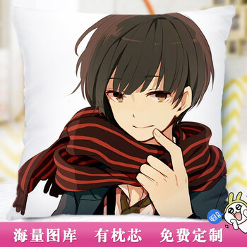 境界的彼方抱枕栗山未来新奇创意diy动漫周边定制送女友生日礼物境界