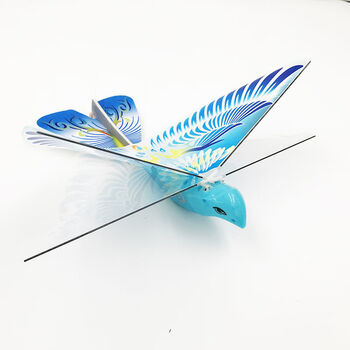 仿生鸟飞行器  遥控飞行器会飞的小鸟充电电动鸽子儿童玩具仿真飞鸟