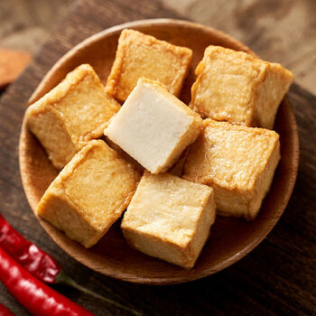 尚峰 新鲜鱼豆腐冷冻关东煮麻辣烫豆捞火锅商用鱼丸鱼