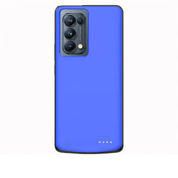 oppo适用opporeno5背夹充电宝电池reno5pro超薄reno5k手机壳电蓝色