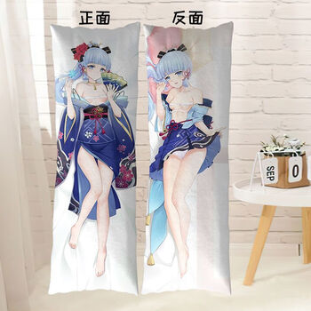 原神等身抱枕成人 神里绫华等身抱枕头原神周边手办白鹭公主玩偶污