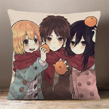 誉静进击的巨人周边三笠·阿克曼海报动漫二次元定制2way抱枕可印照片