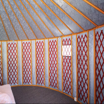 蒙古包帐篷户外农家乐餐饮烧烤大型饭店加厚保暖草原防雨帆布住宿