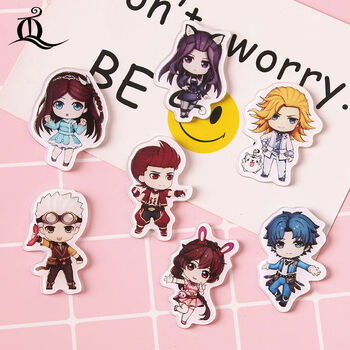 斗罗大陆卡通周边胸针史莱克七怪宁荣荣戴沐白小舞唐三书包徽章z92一