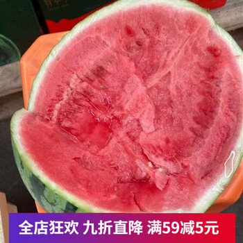 庞各庄西瓜l600袖珍西瓜现摘现发皮薄肉脆袖珍西瓜1个装56斤收件地址