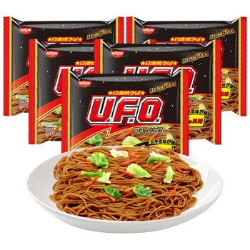 日清ufo飞碟炒面新款袋面速食拌面方便面日本干拌面原味杯面辣味噌方便面整箱泡面飞碟炒面 原味5包 图片价格品牌报价 京东