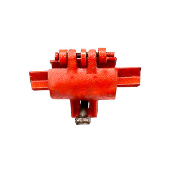 鑫工派 建筑钢管脚手架扣件 国标48十字连接转向旋转扣件 2斤直接扣件