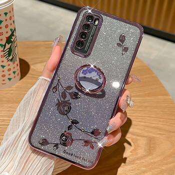 (适配)适用华为nova7手机壳nova7pro曲屏新款女时尚华为nova7se 紫色