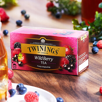 川宁红茶 英国川宁 Twinings 花果茶茶叶综合野莓果香红茶进口茶叶袋泡茶包25包 2g 50g 下午茶叶包 行情报价价格评测 京东