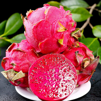 国产树上熟红心火龙果 生鲜优选新鲜水果 5斤装(单果400g以上)
