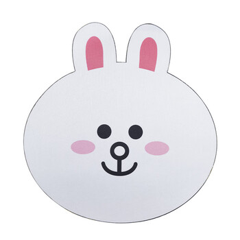 罗技鼠标垫linefriends布朗熊可妮兔可爱女生小巧line联名款学生 line