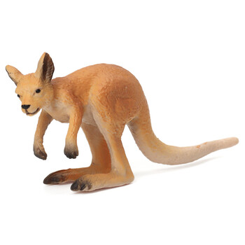 仿真动物模型儿童玩具摆件动物园认知小老虎长颈鹿狮子大象斑马小袋鼠