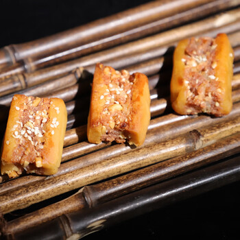 潮汕特产广东广州手信鸡仔饼潮州小吃茶点零食品 长型鸡仔饼1斤