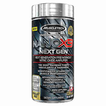 肌肉科技（MUSCLETECH）氮泵肌酸粉 VAPOR X5健身增肌力量爆发耐力运动跑步营养补充剂 氮泵速溶片X9(120片）