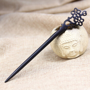 兴润阁 发簪小孔雀古风简约日常木簪簪子可盘发木质古代挽发复古簪子