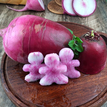 山东新鲜5斤冰糖心水果萝卜正宗冰激凌甜脆新鲜萝卜生吃红心萝卜净重3