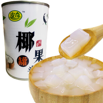糖水椰果罐头6罐椰果肉粒水果