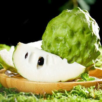 台湾牛奶释迦5斤新鲜水果番荔枝佛头果当季热带摩尼果 1.