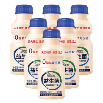 含乳兒童飲料 益生菌乳酸菌340ml*6瓶裝>品優滋>乳酸菌乳品>牛奶乳品>