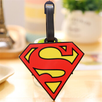 挂牌吊牌托运牌 旅游便携用品标识牌标签旅行箱标记牌 超人盾牌【图片