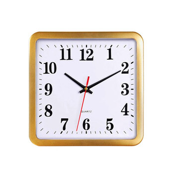 客厅挂钟2021新款时英钟挂挂墙ins挂式大气简约家庭儿童 金沙色