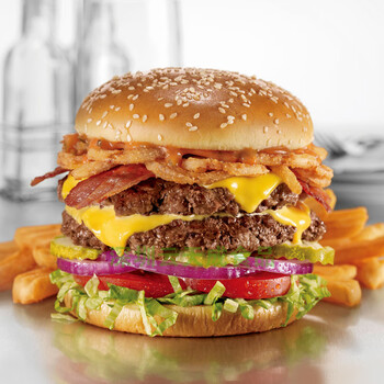 家庭早餐烘焙肯德基华莱士汉堡面包饼整箱 汉堡用咔滋脆鸡排10片/包