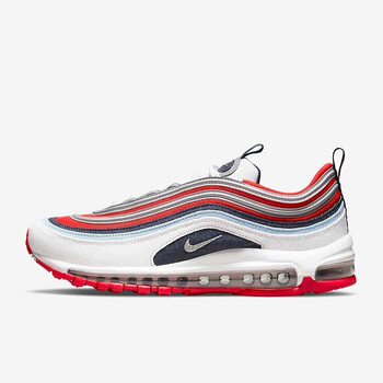 耐克nike耐克nikeairmax97气垫缓震舒适男士跑步鞋白红dj5171600标准