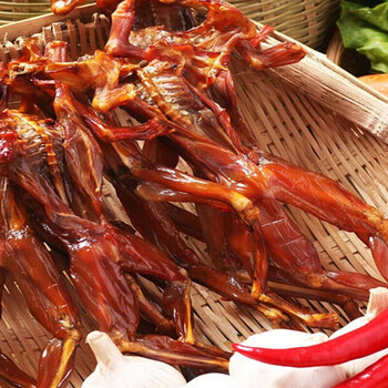 湖南特产农家自制腊青蛙腊牛蛙干青蛙牛蛙干烟熏腊味 【实惠】腊牛蛙1