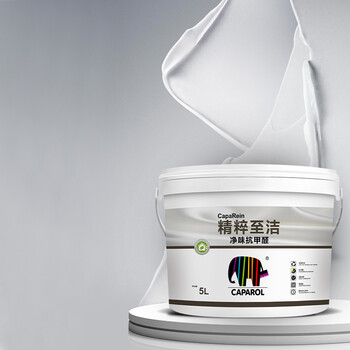 caparol德爱威德国油漆室内涂料内墙乳胶漆白色墙面漆精粹至洁净味漆5