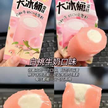 奥雪 网红椰子灰冰淇淋巧克力脆皮椰蓉黑巧牛奶味大冰桶雪糕整箱批 10