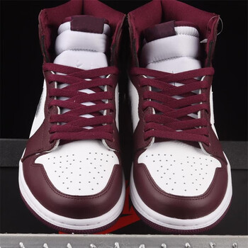 运动鞋女休闲板鞋 555088-611 555088-611 aj1酒红色 46