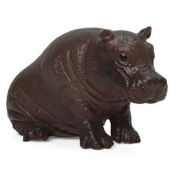 仿真动物模型儿童玩具摆件动物园认知小老虎长颈鹿狮子大象斑马小河马