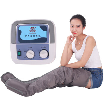 空气波按摩仪气动腿部按摩器压力全自动腿脚足理疗六腔主机双腿