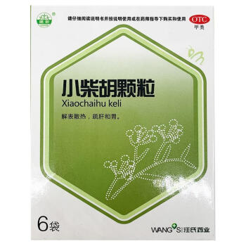 小柴胡顆粒10g*6袋建新 解表散熱疏肝和胃食慾不振口苦咽乾p 本品1