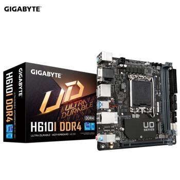 ΣGIGABYTEH610I DDR4 ITXС(Intel H610/LGA 1700)
