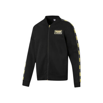 服饰内衣>男装>夹克>彪马>彪马男子烫金串标加绒休闲卫衣外套holiday