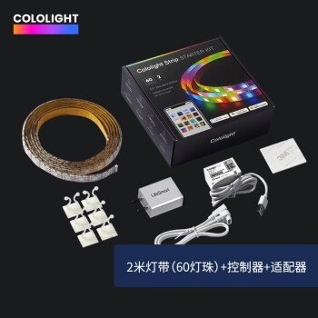 Cololight ƵƴRGBΧDIYװξưѾ籾ɱòLEDɫhomekit 2׵ƴװ60/ף