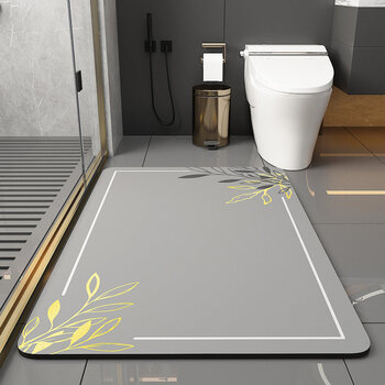桦帆浴室防滑垫吸水垫家用洗手间厕所门口防滑垫脚垫速干卫生间门垫