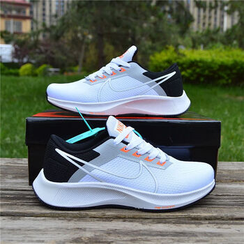 飞马登月跑步鞋男女运动鞋男款跑步鞋子学生校园鞋情侣鞋21白浅灰39