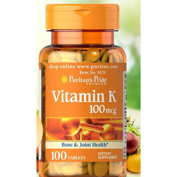 美国原装维生素k族所含维生素k1片k4片剂