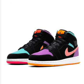 联名北卡蓝 36aj男女鞋 糖果鸳鸯 36