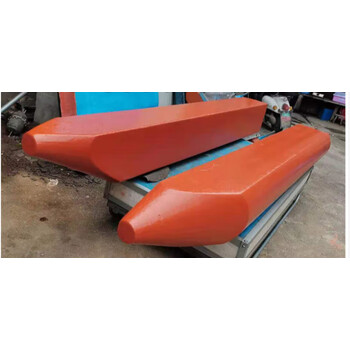 卫亮双体船浮筒船渔船浮船泡沫船高密度撒网船简易船浮漂水上平台浮体