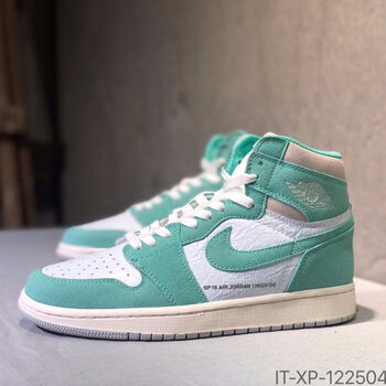 ivaj鞋子男士夏季aj1高帮aj男女鞋板鞋运动学生篮球鞋鸳鸯变色龙 aj1